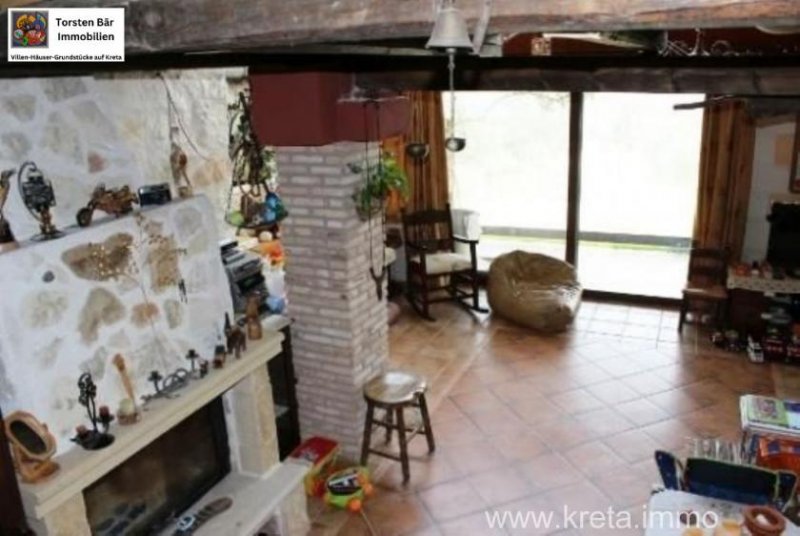Selia Apokoronas Kreta Selia Apokoronas einzigartige Dorfvilla mit sep. Studio und Meerblick Haus kaufen